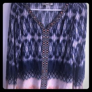 Patterned blouse